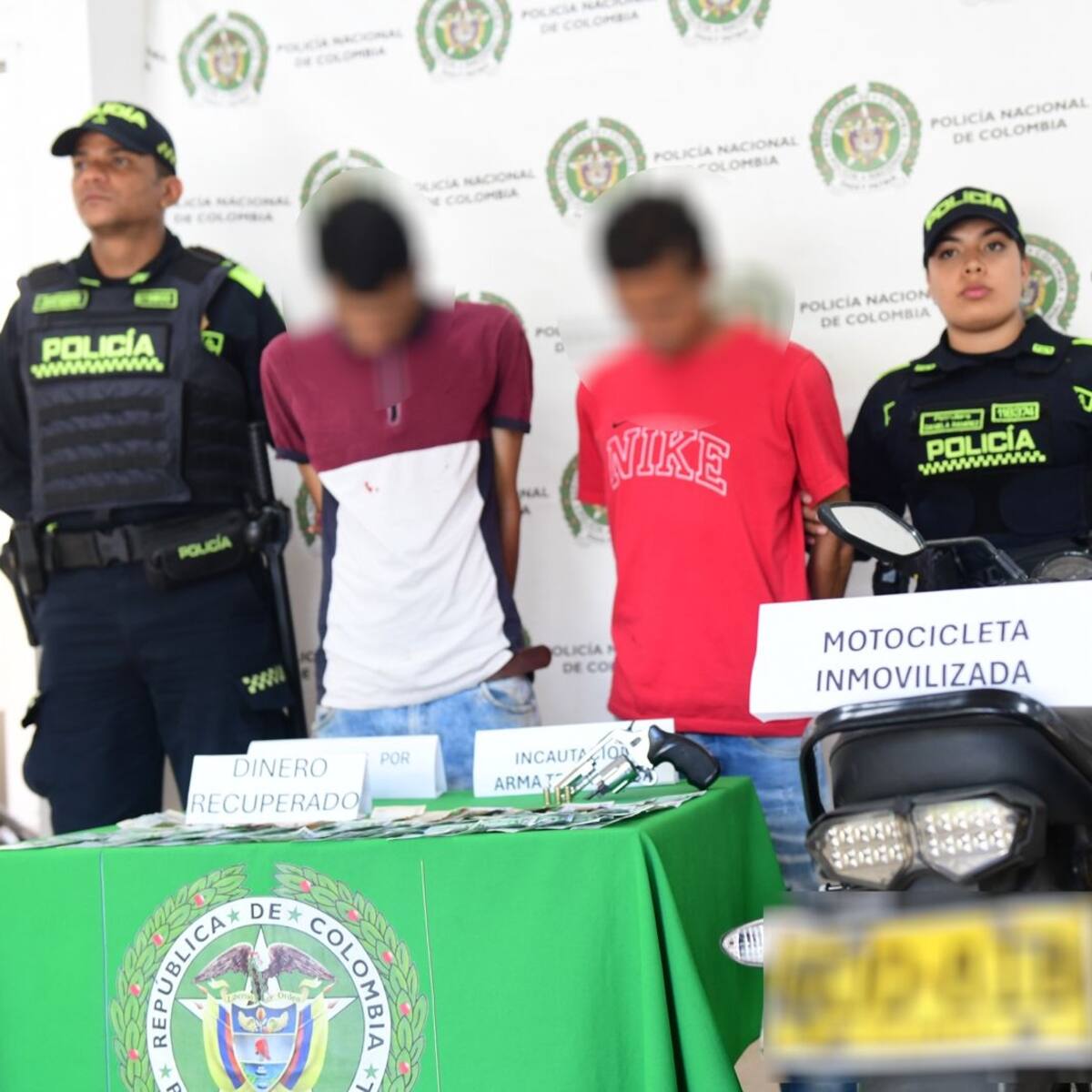 Girardota: dos ladrones robaron cuatro millones a una víctima, pero los capturaron en la huida