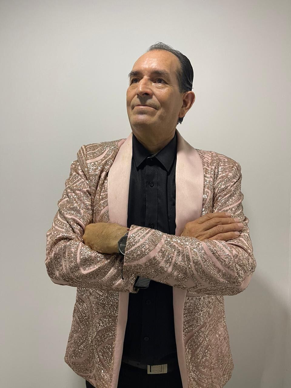 Gabriel Gómez, hermano del 'Rey del Despecho' Darío Gómez. Foto: cortesía.