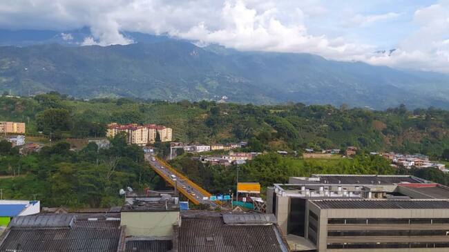 Armenia desde el edificio de la Gobernación del Quindío