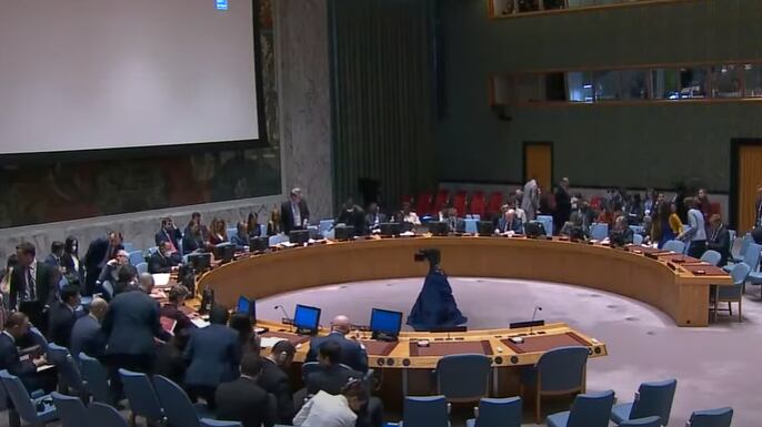 Consejo de Seguridad de la ONU. Cortesía: United Nations.