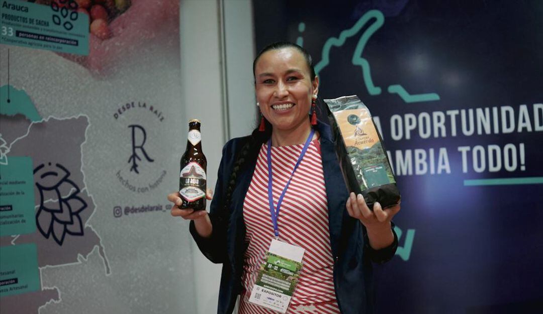 Agroexpo abre sus puertas a los proyectos productivos de personas en reincorporación