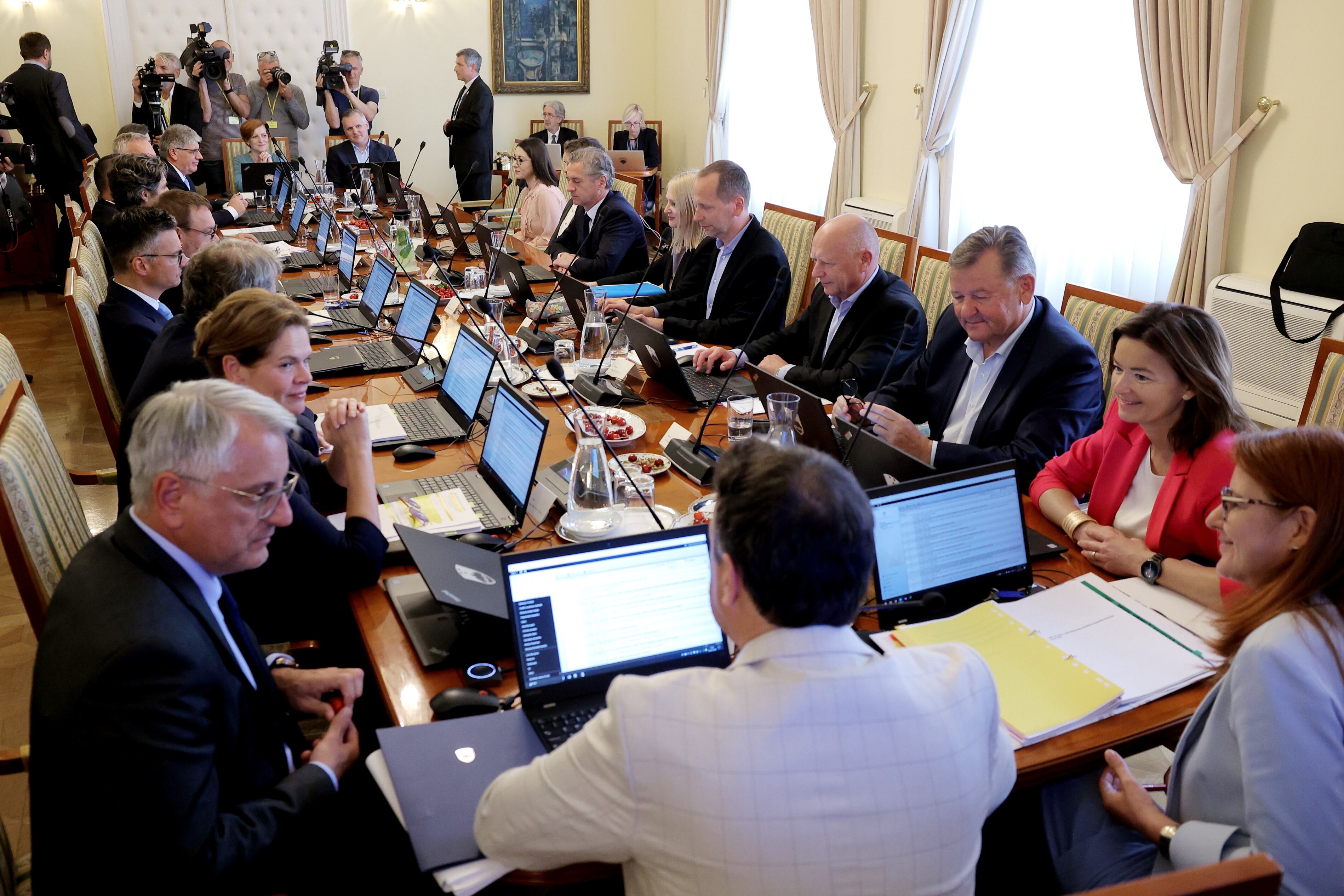 BELGRADO, PARLAMENTO ESLOVENO - SOLO USO EDITORIAL/SOLO DISPONIBLE PARA ILUSTRAR LA NOTICIA QUE ACOMPAÑA (CRÉDITO OBLIGATORIO) -