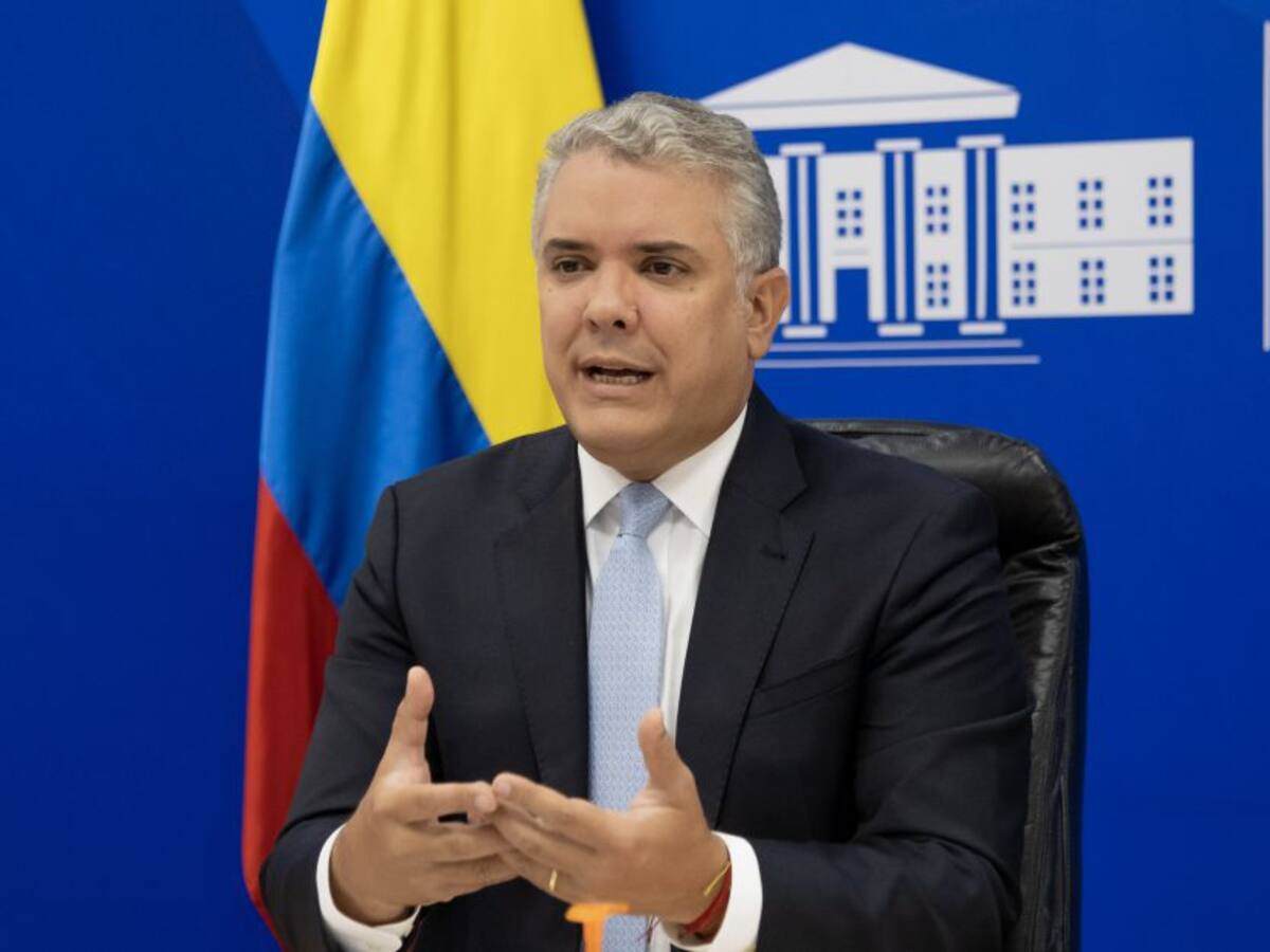 Duque dice que no puede renunciar a figura de conmoción interior