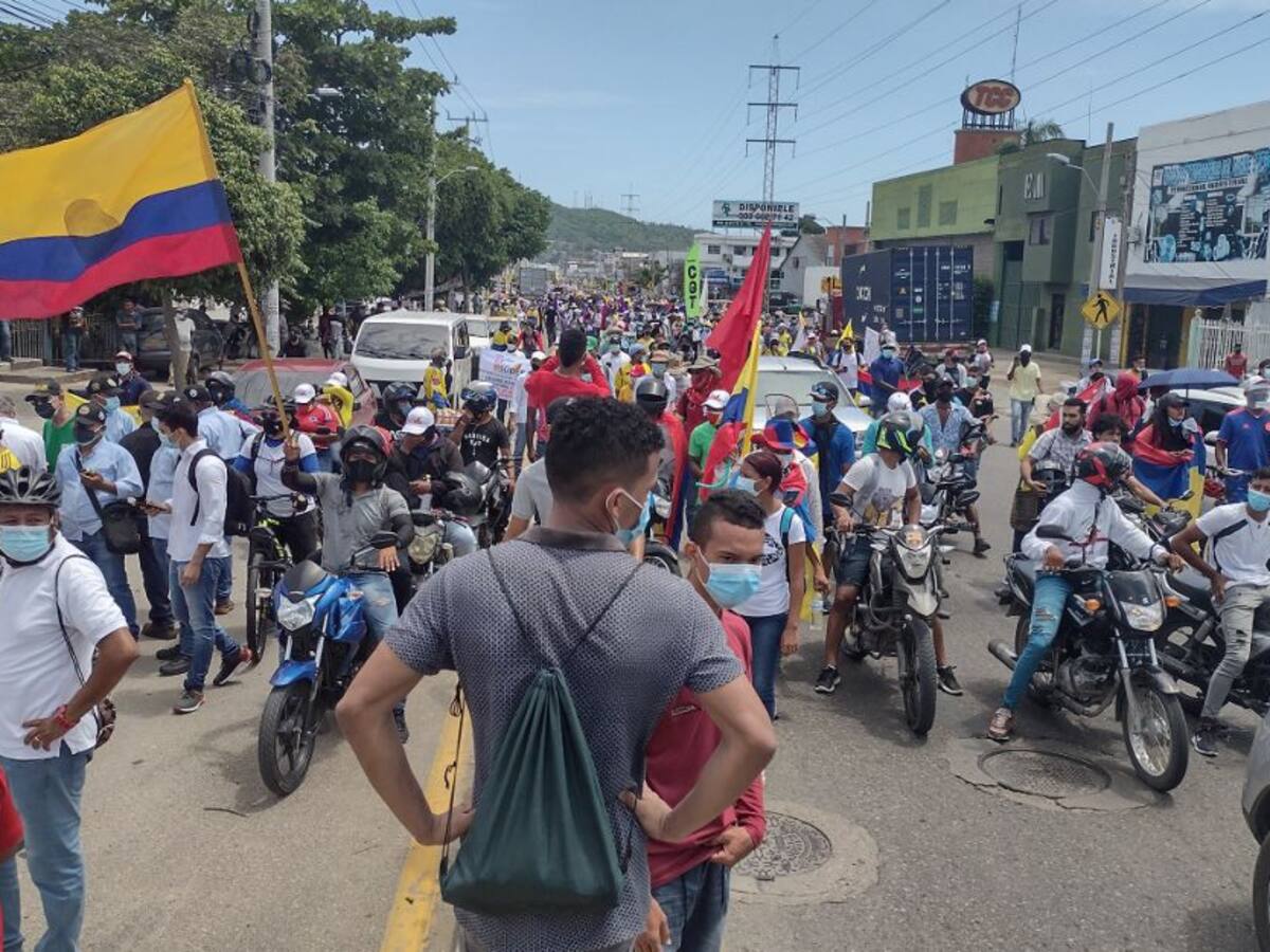 Programación de protestas para esta semana en Cartagena