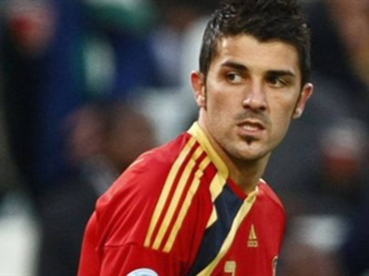 España se quedó sin David Villa de cara a la Eurocopa