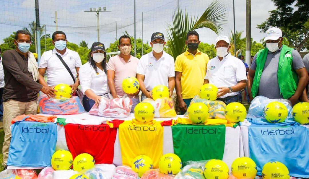 Más de 650 deportistas de este municipio del sur de Bolívar se beneficiarán para el desarrollo en sus entrenamientos.