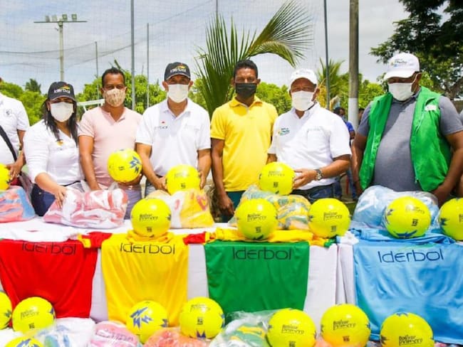 Más de 650 deportistas de este municipio del sur de Bolívar se beneficiarán para el desarrollo en sus entrenamientos.