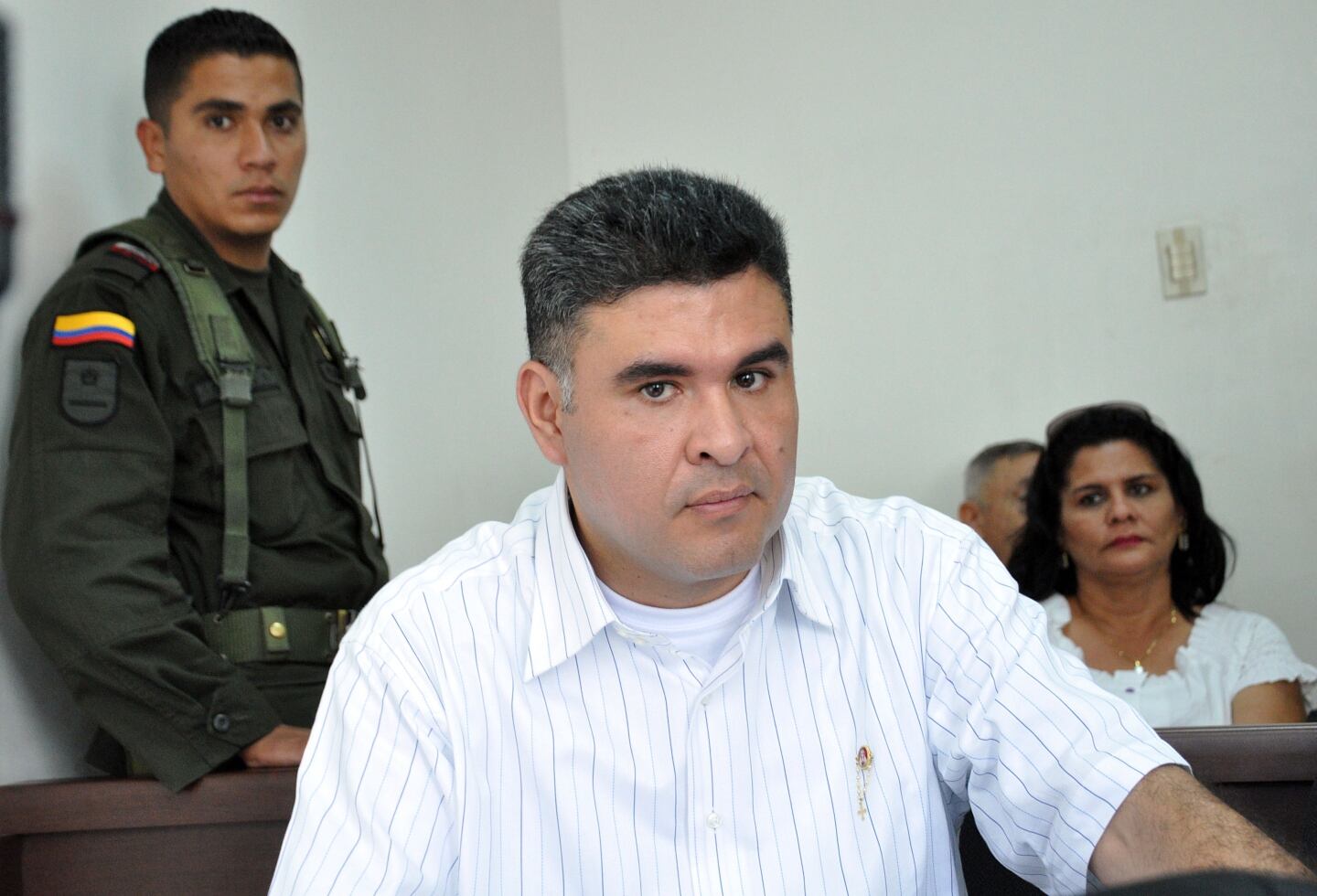 El excomandante operativo de la Policía del Tolima, coronel Joaquín Aldana señalado de asesinar a su esposa