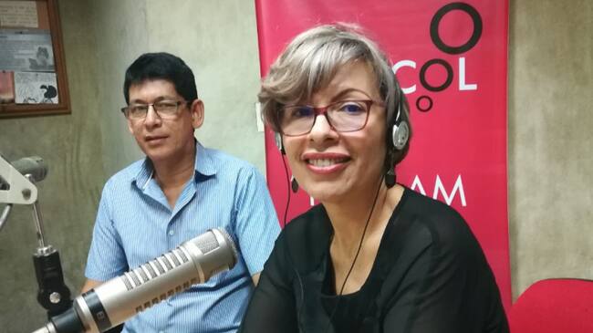Fernando García y Estella de García familiares de Noralba García Trujillo