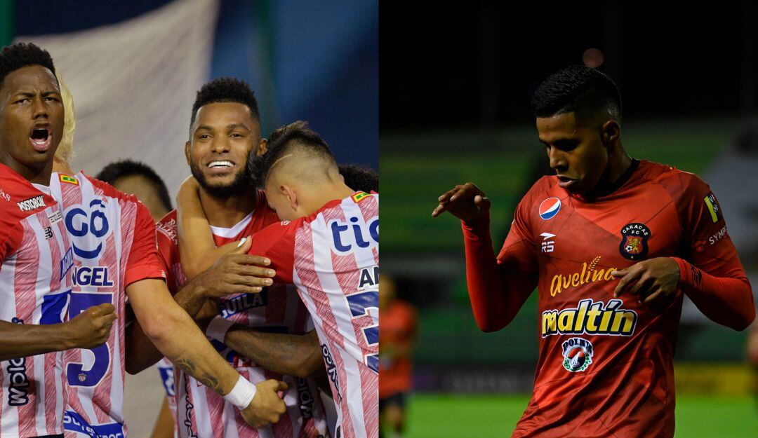 Junior FC se enfrenta a Caracas FC en la Copa Libertadores.