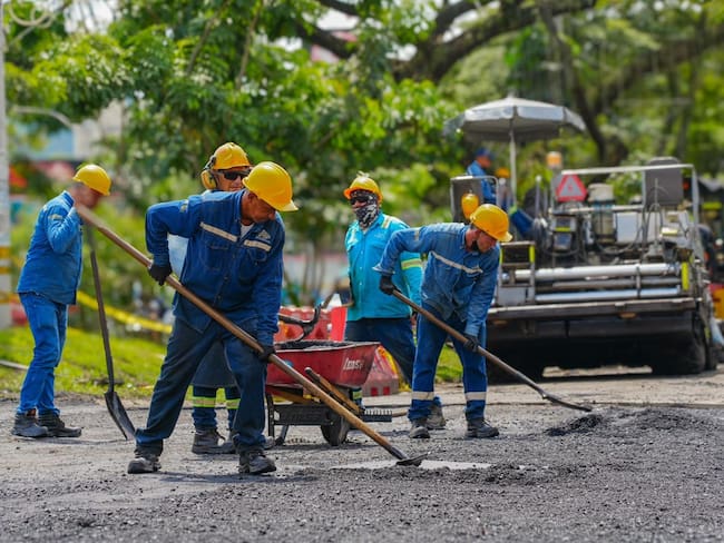 Obras viales en Ibagué