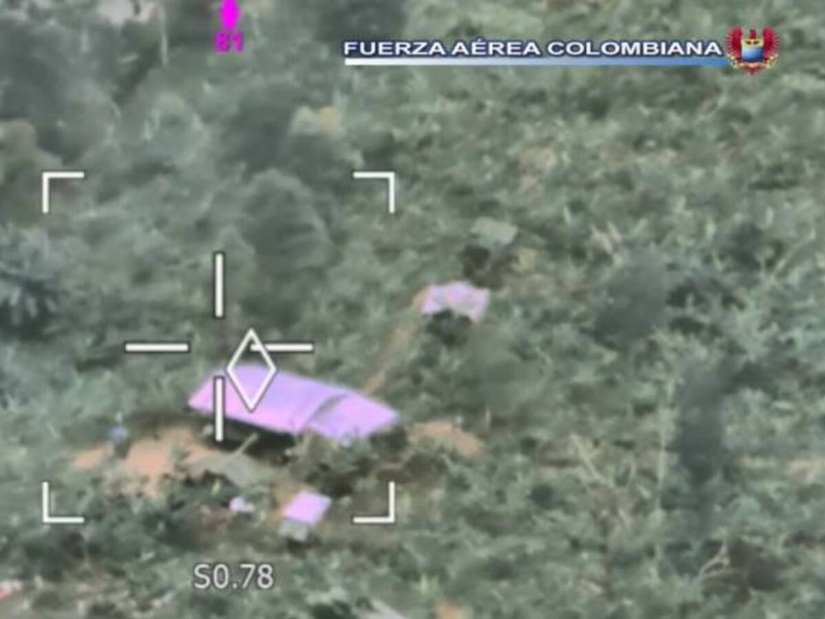 Fuerza Aérea revela video de la operación que le dio de baja a "Gavilán"