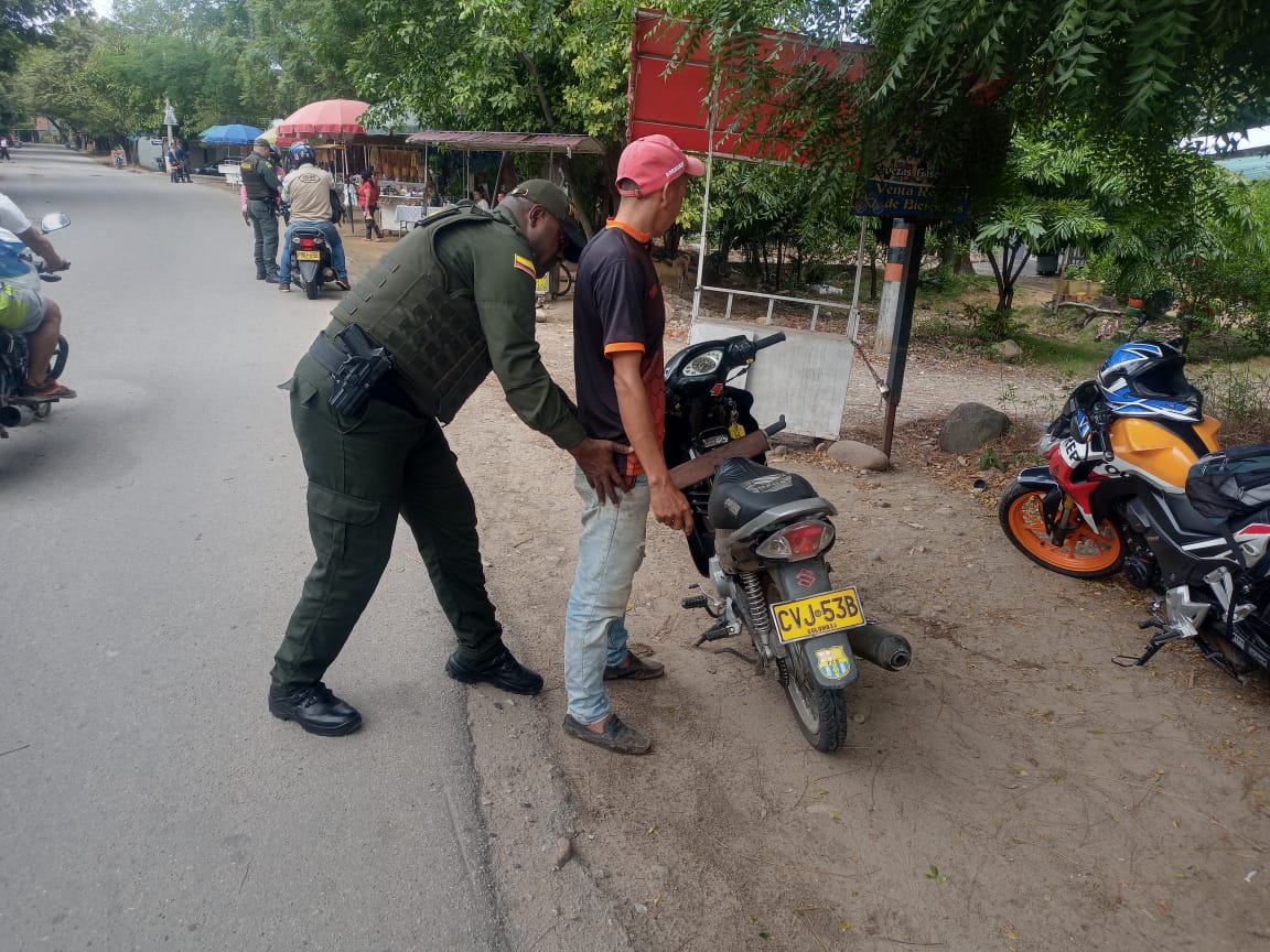 Este fin de semana se logró  la captura de 10 personas.