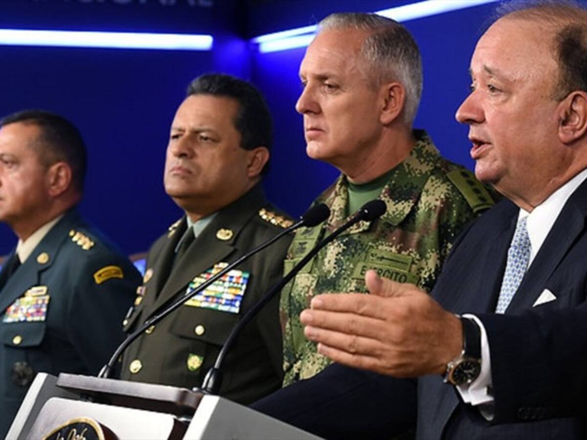 El país pareciera anestesiado ante disminución de muertes de Fuerza Pública: Mindefensa
