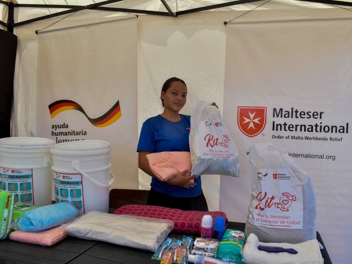 Organización internacional brinda ayudas a damnificados por lluvias en Ciénaga, Magdalena