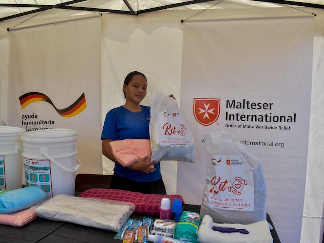 Organización internacional brinda ayudas a damnificados por lluvias en Ciénaga, Magdalena