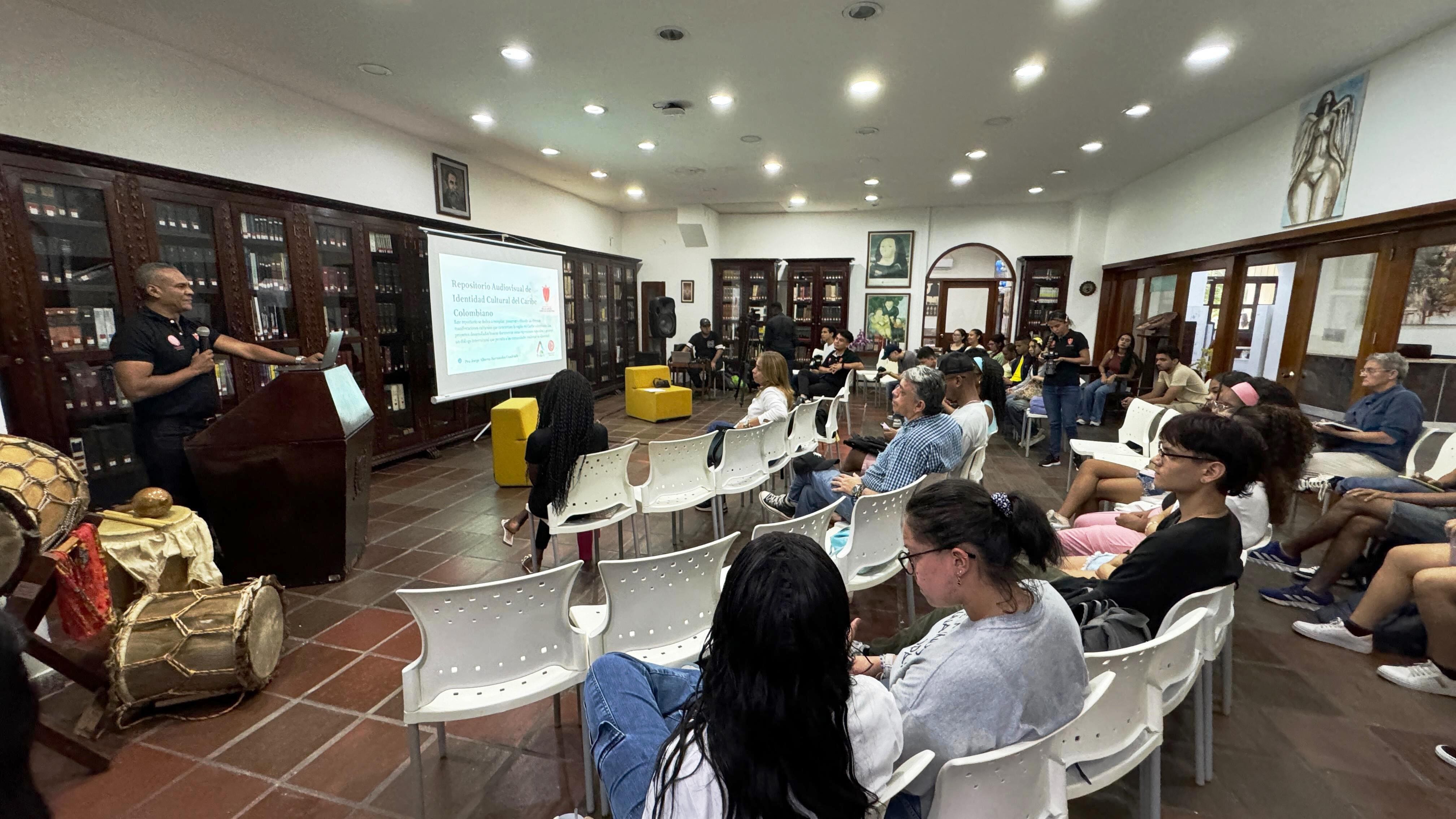 Nace en Unibac el Repositorio Audiovisual de Identidad Cultural del Caribe Colombiano