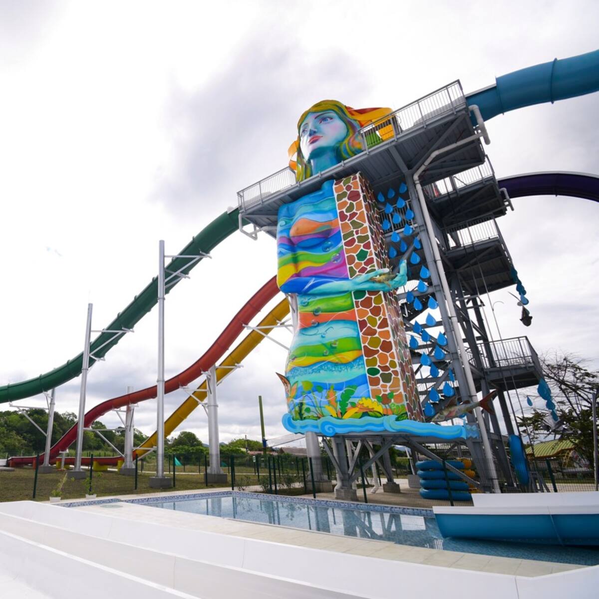 Parque Caiké de Ibagué ya habilitó nuevas atracciones acuáticas