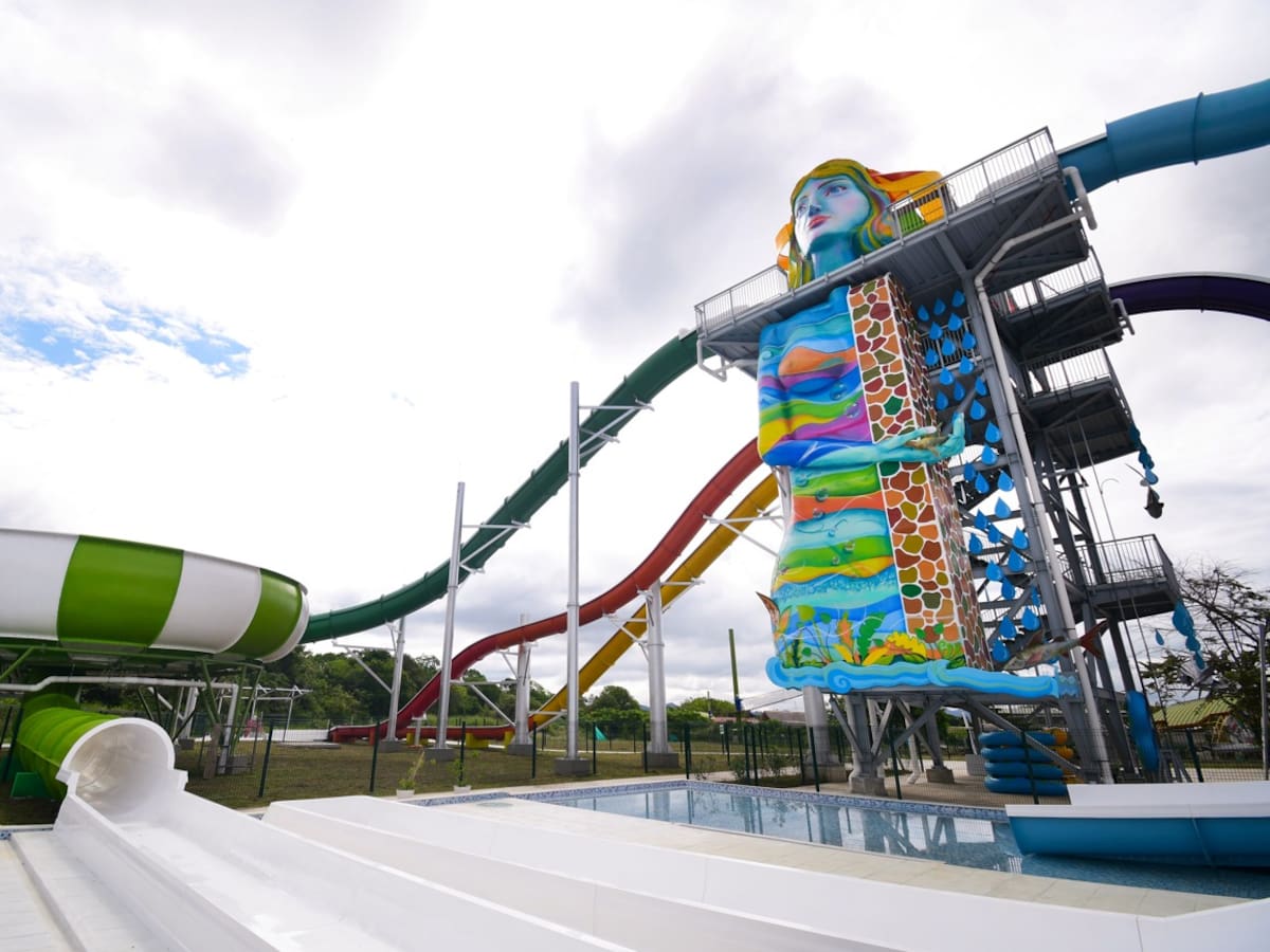Parque Caiké de Ibagué ya habilitó nuevas atracciones acuáticas