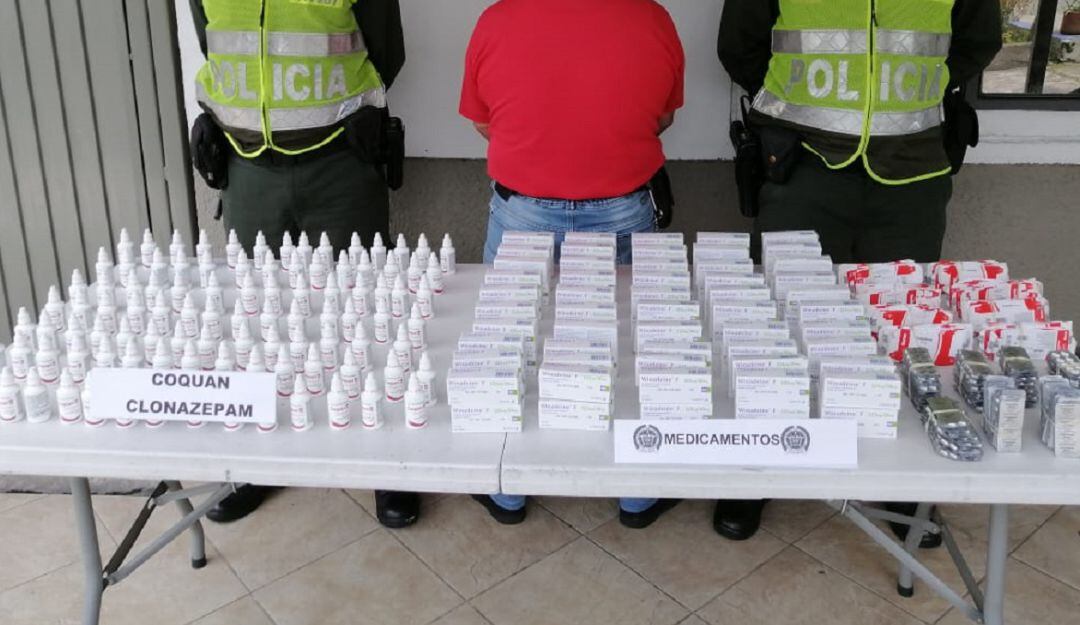 Incautan medicamentos en Manizales