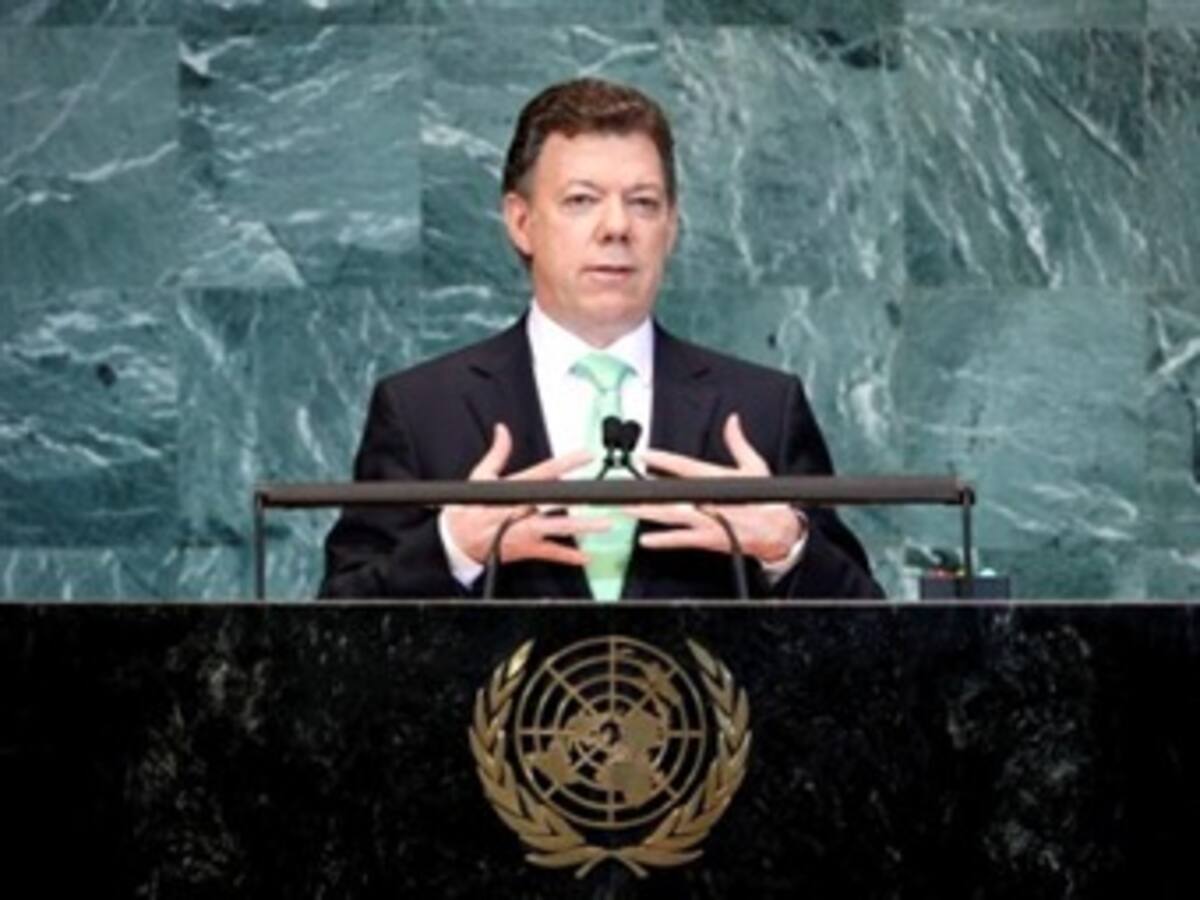 Santos buscará consolidar bloque latinoamericano en la Asamblea de la ONU