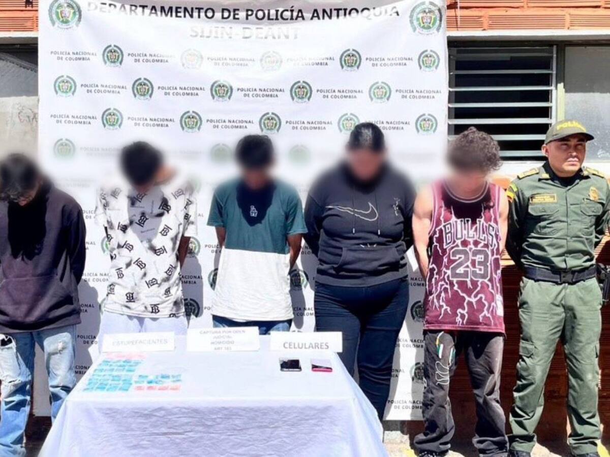 Capturaron a siete integrantes de El Mesa, responsables del embolsado en Rionegro, Antioquia