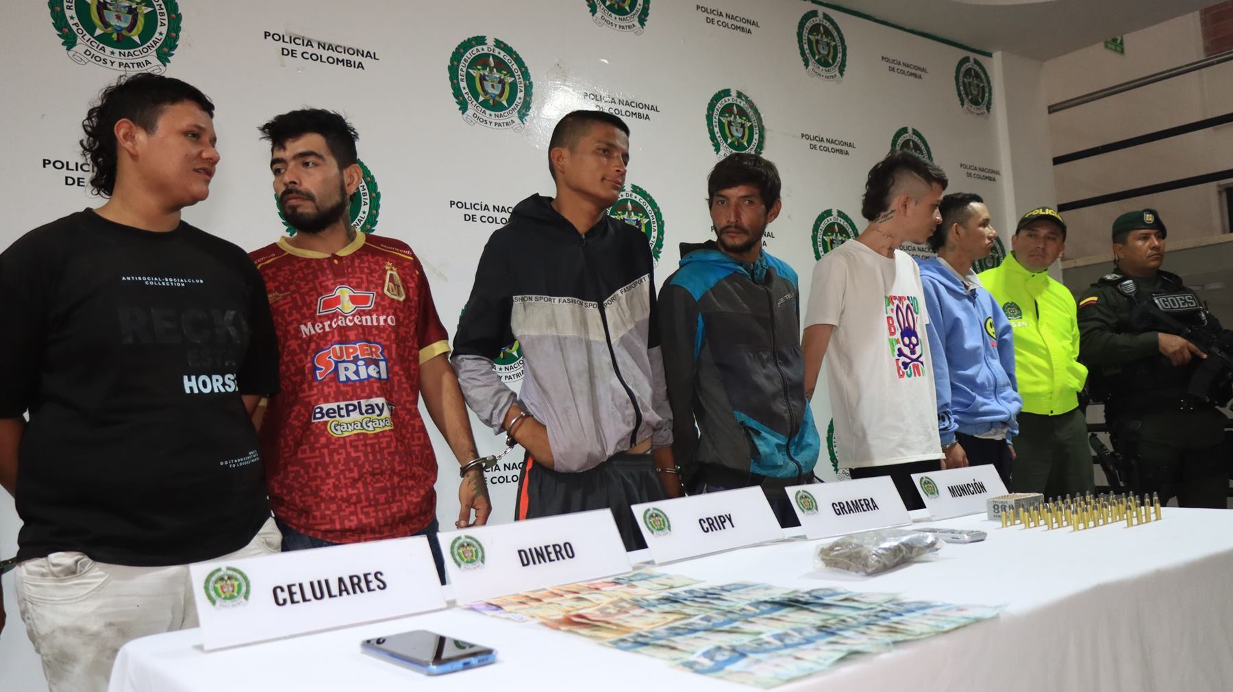 Capturados los integrantes de Los Pijaos