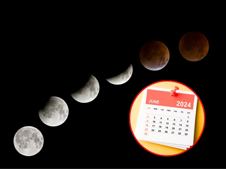 Fases lunares, imagen de referencia Getty Images