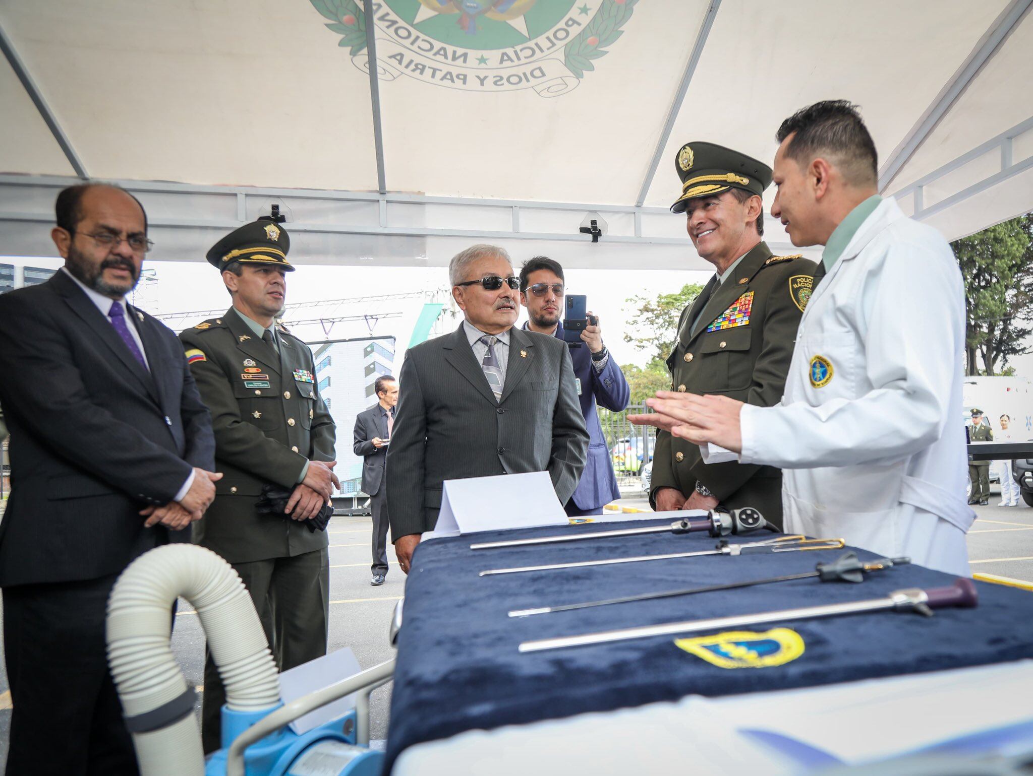 Nuevos equipos de salud de la Policía