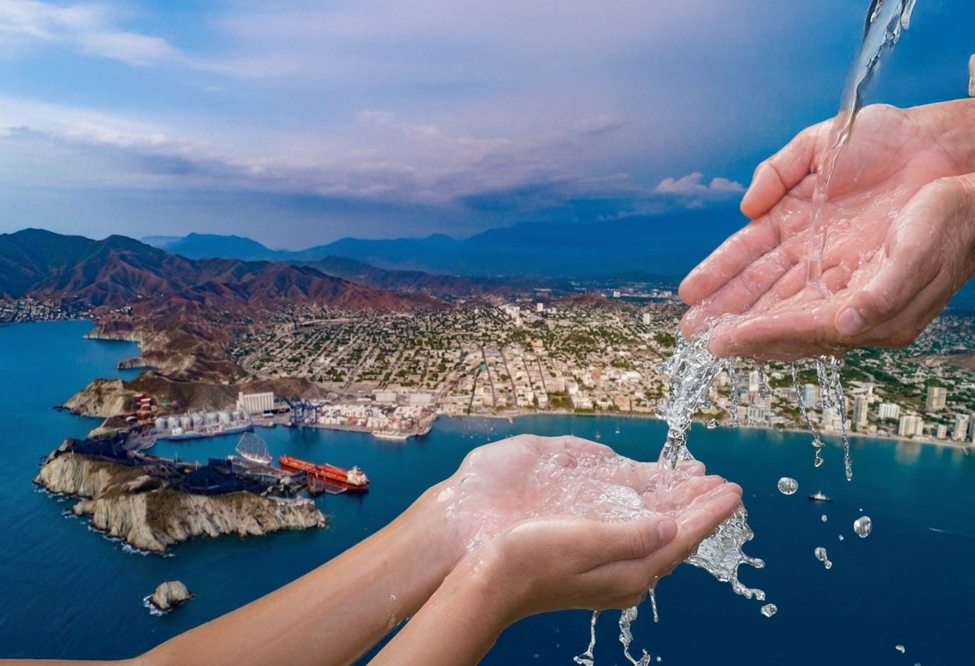 Tras la declaratoria del fenómeno de El Niño, Essmar monitorea sus fuentes de abastecimiento y prepara alternativas de agua en Santa Marta. Foto: ESSMAR