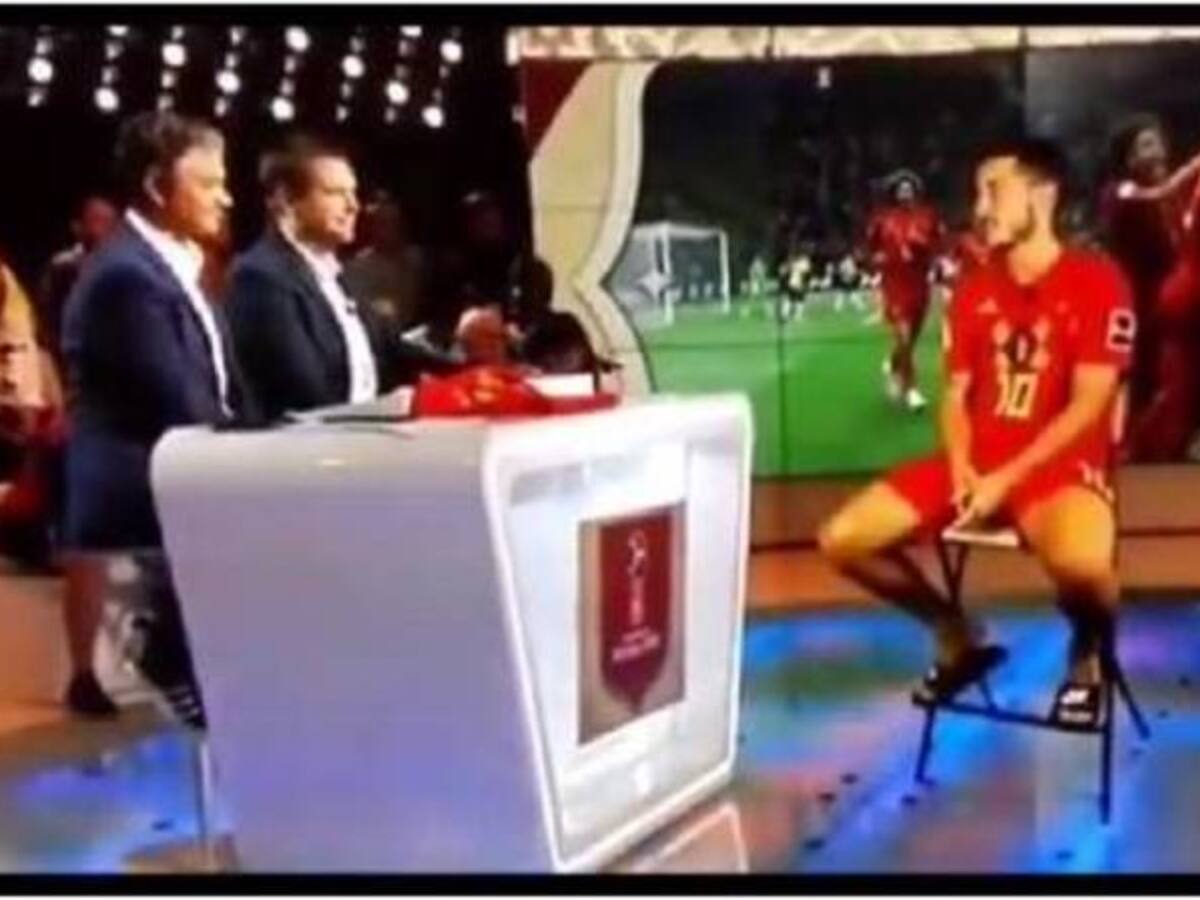 ¡El futuro es ahora! Impresione entrevista en holograma a Eden Hazard
