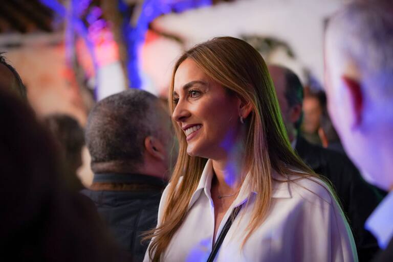 Adriana Tarud, Directora de Relaciones Corporativas de Prisa Media Colombia, durante el Festival de las Ideas 2023