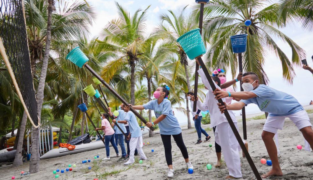 Actividad con menores de Santa Marta, Magdalena