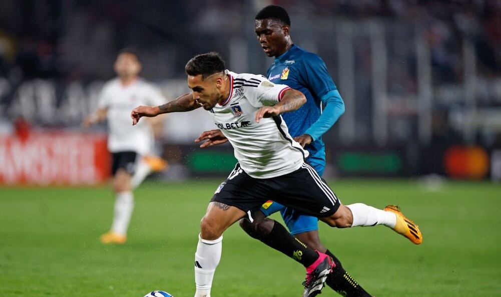Colo Colo vs. Deportivo Pereira (Photo by JAVIER TORRES / AFP) (Photo by JAVIER TORRES/AFP via Getty Images)