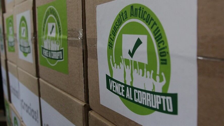 Votación de la consulta anticorrupción será el domingo 26 de agosto. Foto: Colprensa