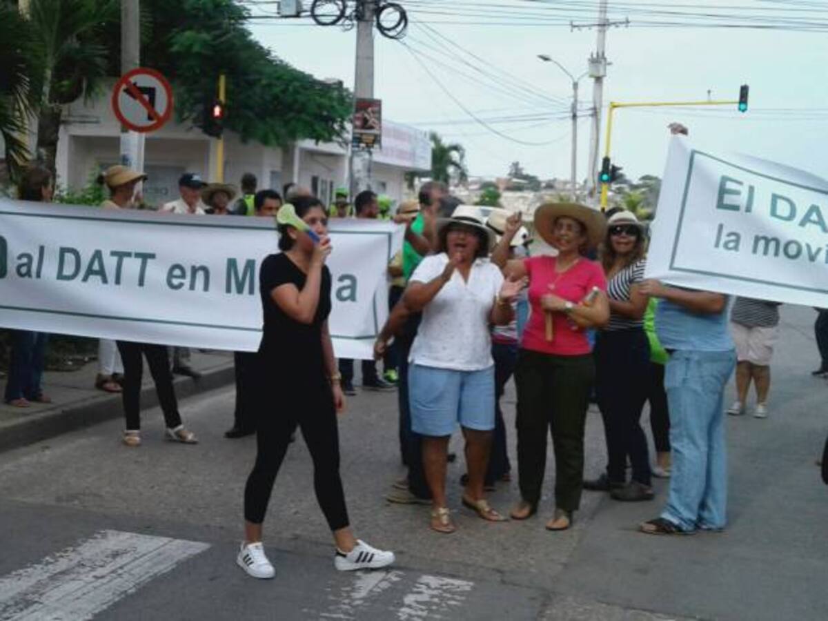 Un barrio en Cartagena rechaza que el departamento de Tránsito se mude a su sector