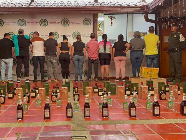 Así adulteraban licor y cigarrillos en Bucaramanga