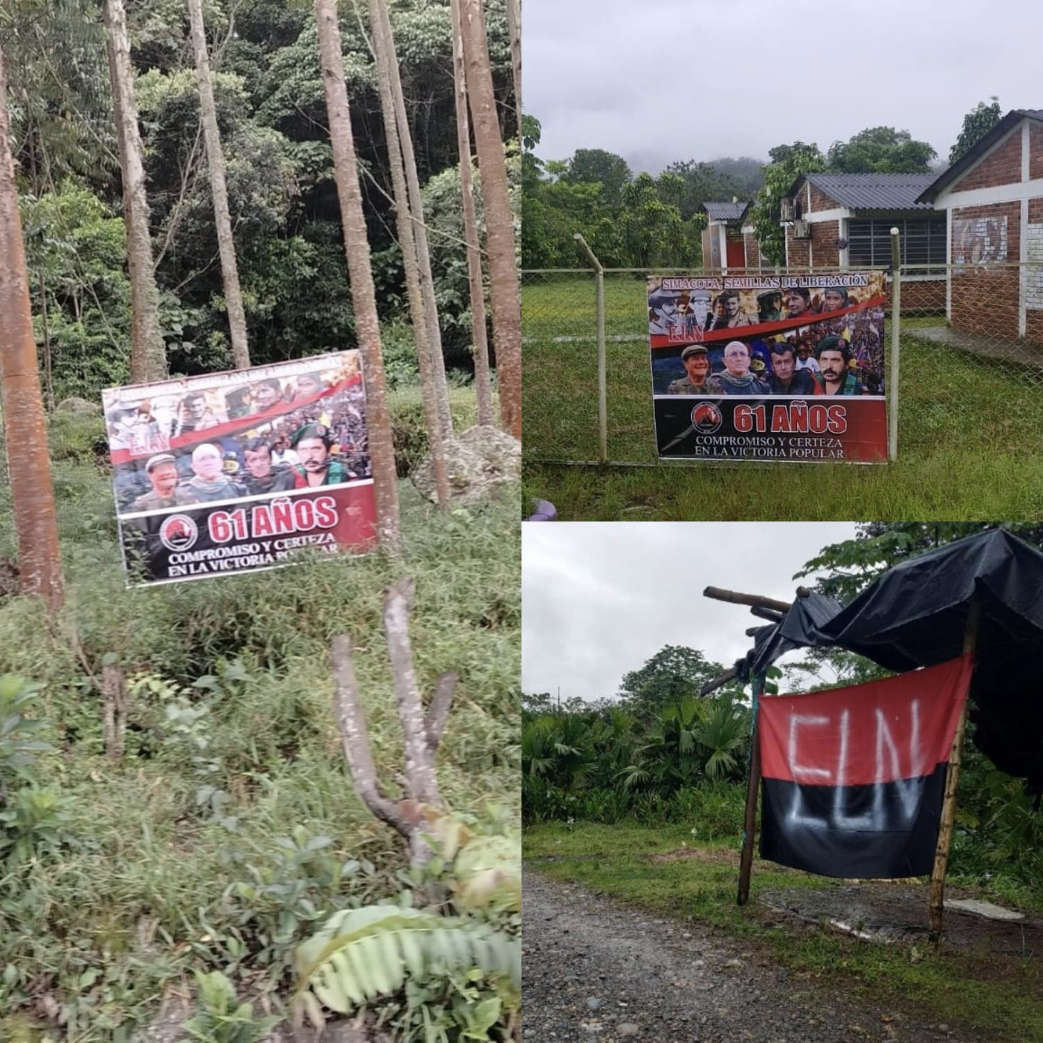 Acciones ELN en Norte de Santander / Foto: Redes sociales