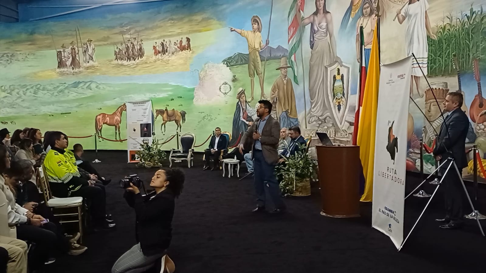 “La historia de Colombia ahora se vive como experiencia turística”: Viceministro John Ramos en lanzamiento de la Ruta Libertadora