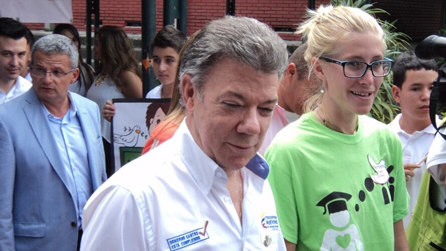Juan Manuel Santos. Foto: W Radio Armenia