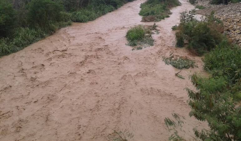 Aumentaron los caudales. 