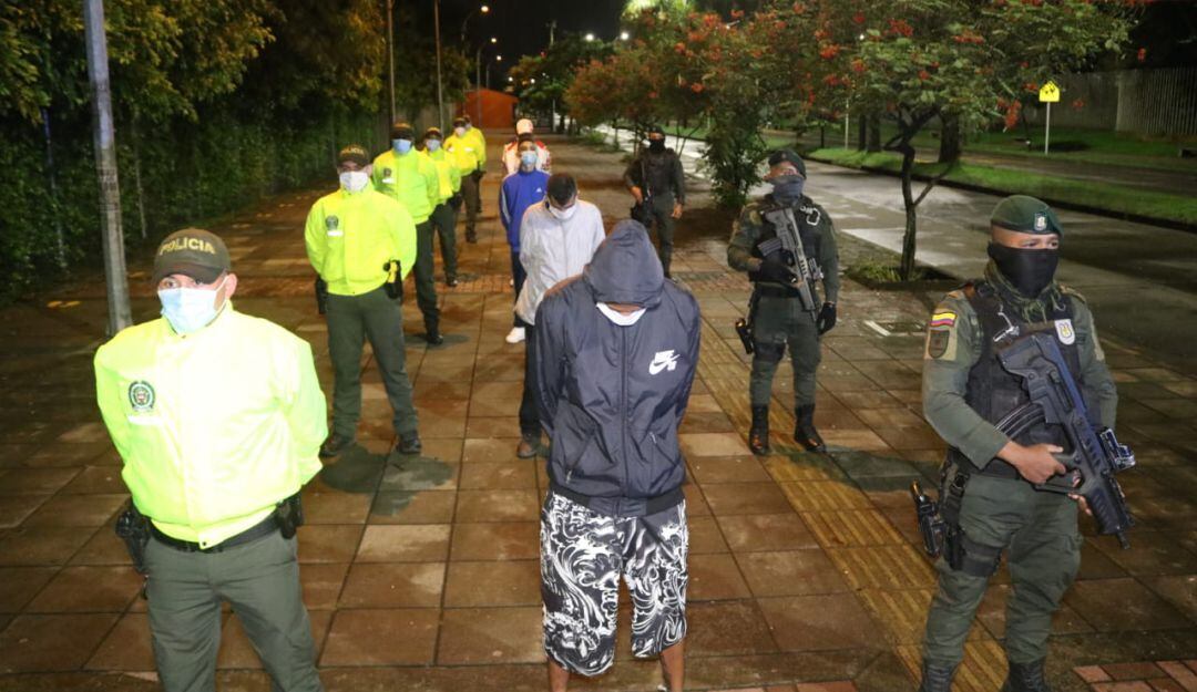 Captura banda Los “Goya”