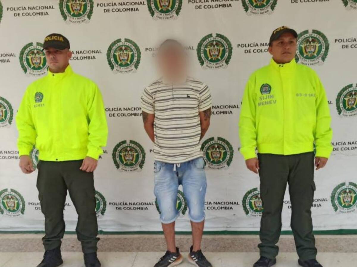 En Neiva capturan a “Porcino”, por el delito de acceso carnal violento agravado