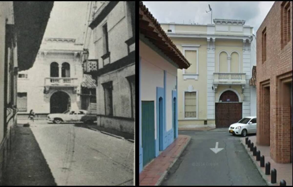  Antes y ahora de la carrera 4 con calle 6