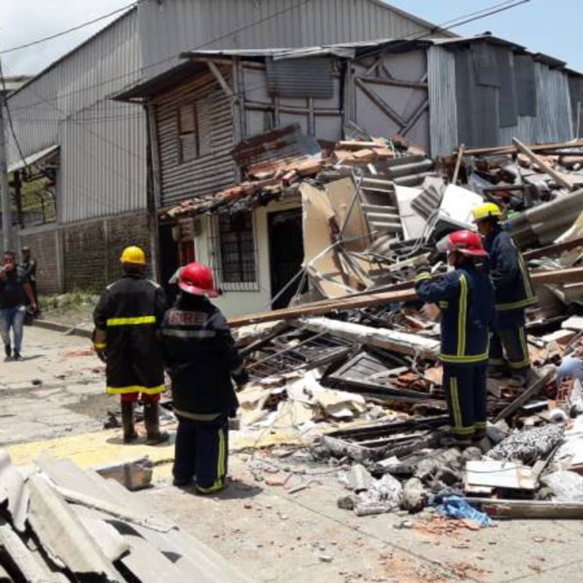 Nueve personas heridas por una explosión en La Virginia