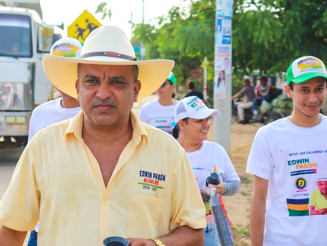 “No somos la campaña de corrupción de Salamina”: Edwin Pabón Charris, candidato a Alcaldía