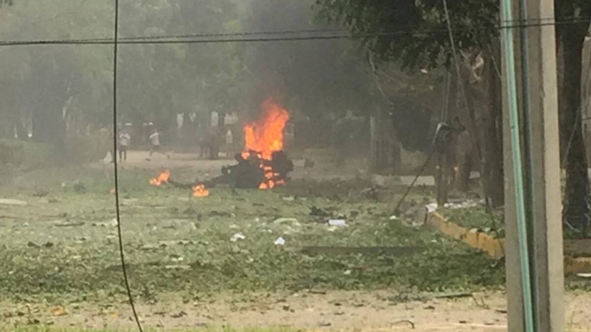 Explosión en Cúcuta: ¿Cómo fue el procedimiento antiexplosivos ayer en el aeropuerto Camilo Daza?