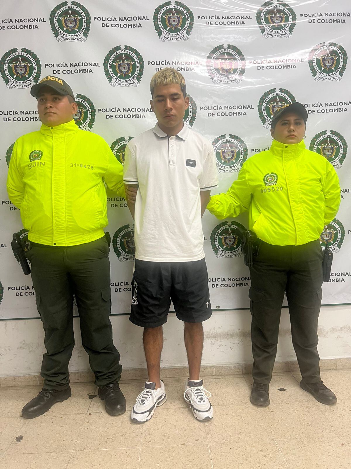 Brayan Ferney Torres, alias "Brayan" / Foto: Policía Metropolitana de Cúcuta