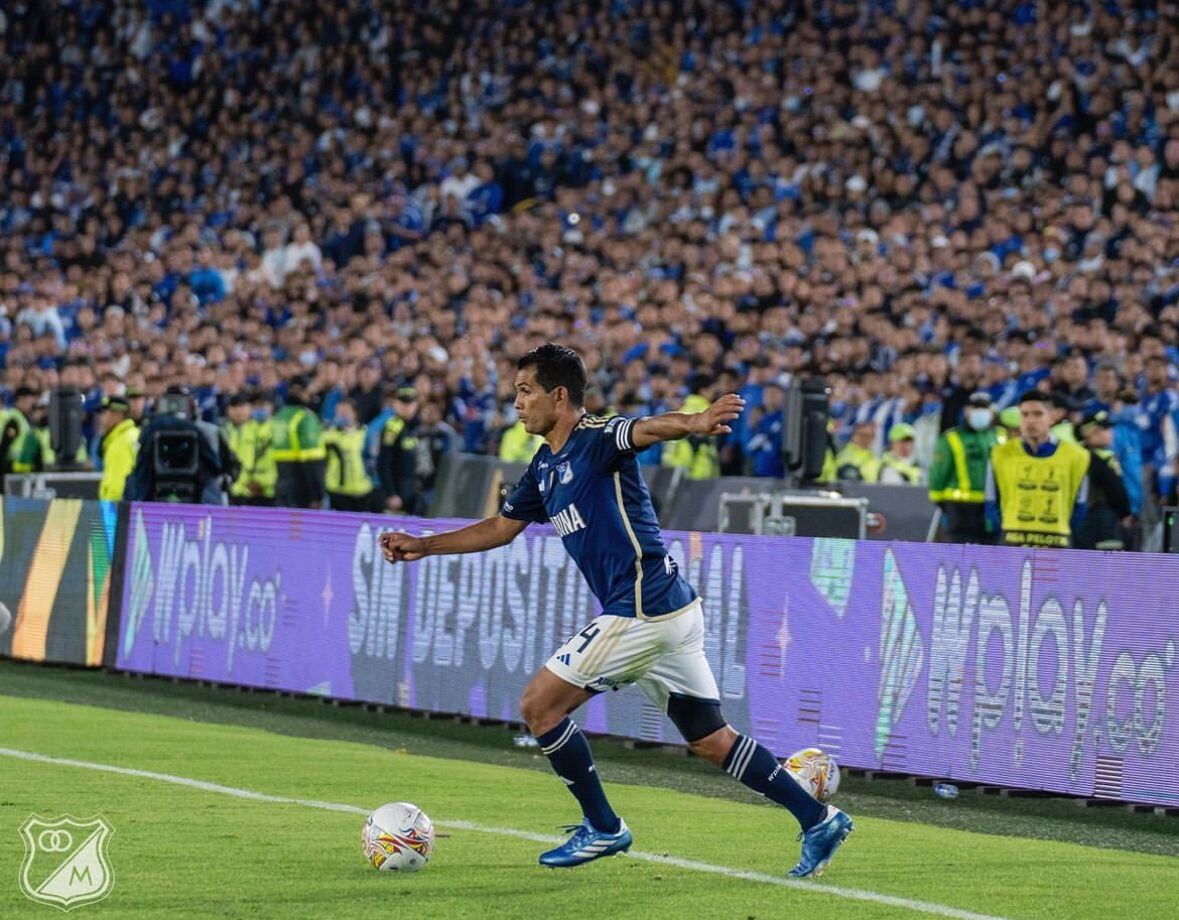 David Mackalister Silva, volante y capitán de Millonarios / Millonarios FC.