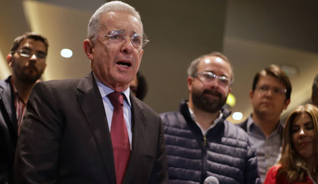 Álvaro Uribe Vélez, expresidente de la República e investigado por presunta compra de testigos y fraude procesal